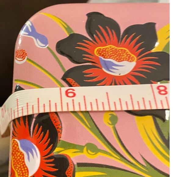 Brighton Decorative Metal Box-Box only 9 1/2 x 3 inches Small Dent See Picture - Picture 6 of 7